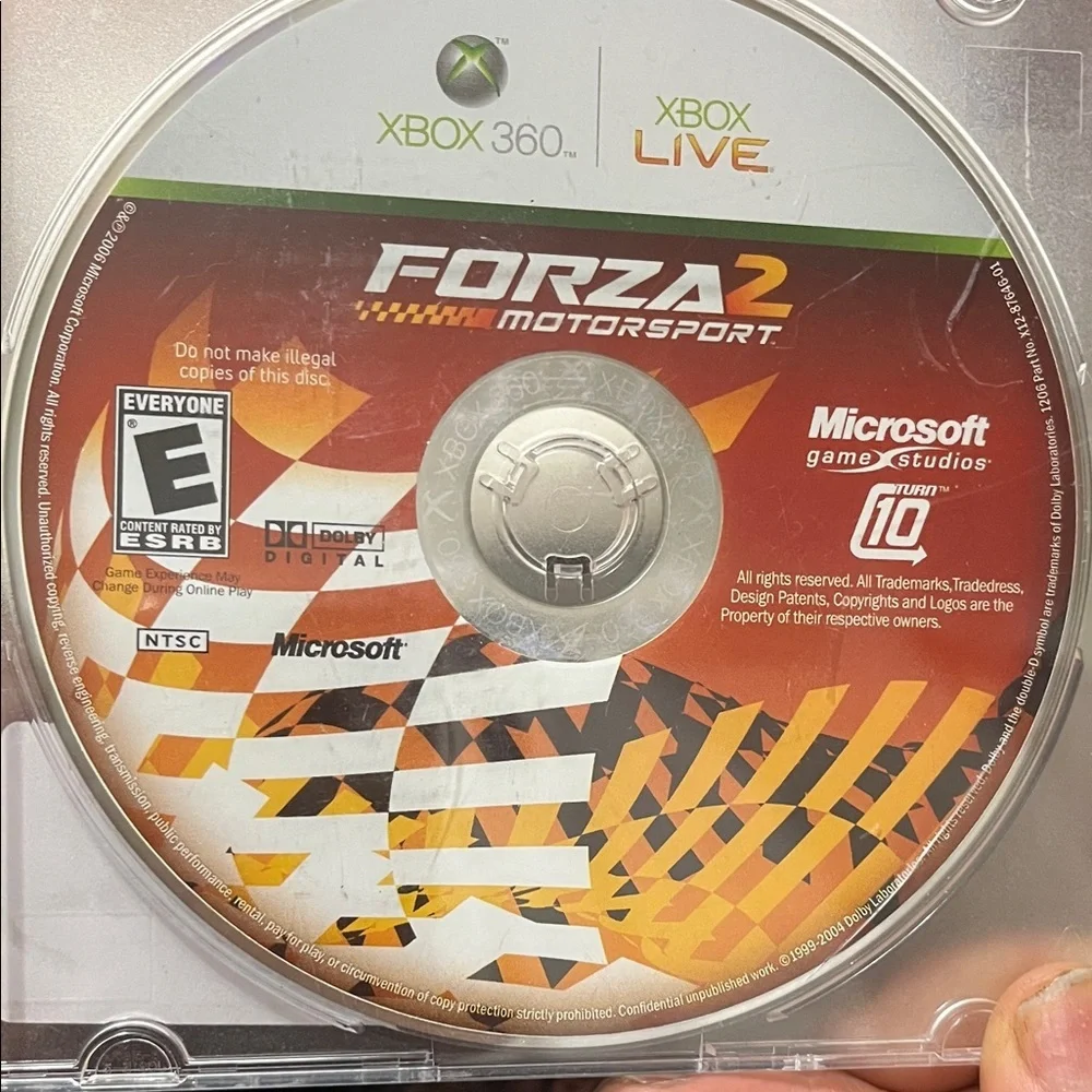 Microsoft Forza Motorsport 2 for Xbox 360 - Green and Orange